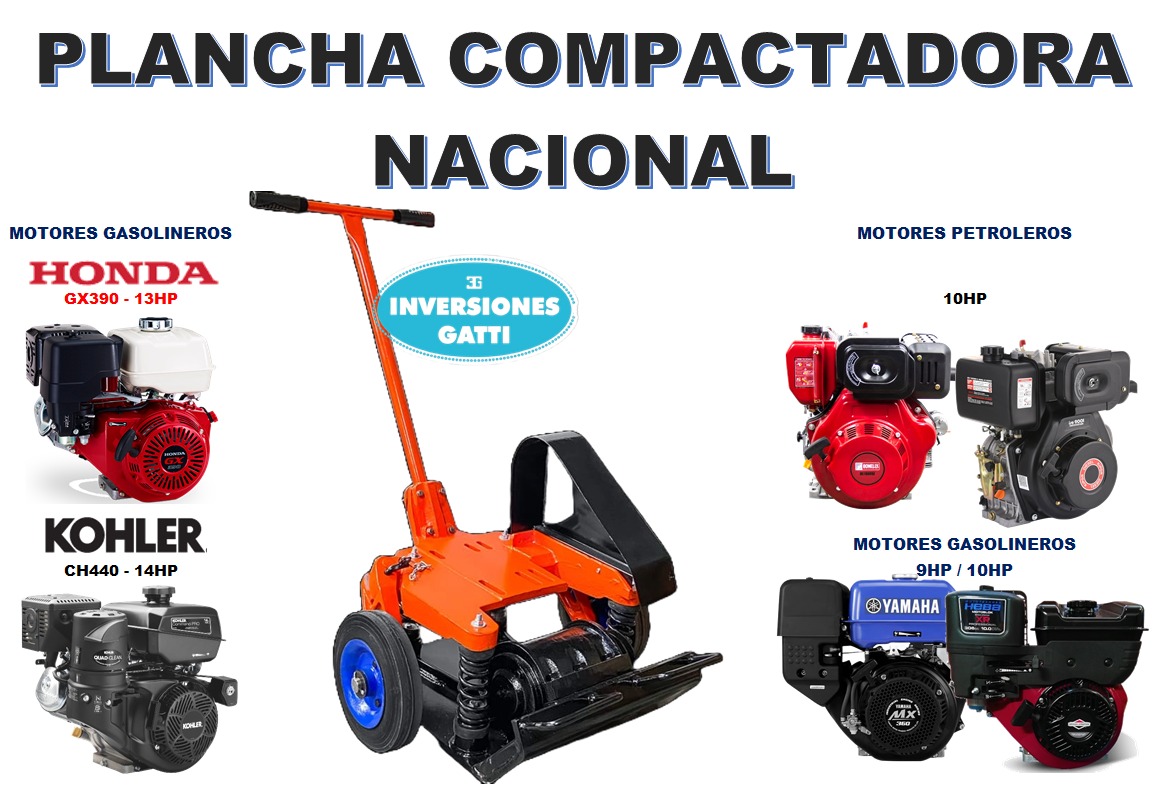 PLANCHA COMPACTADORA NACIONAL