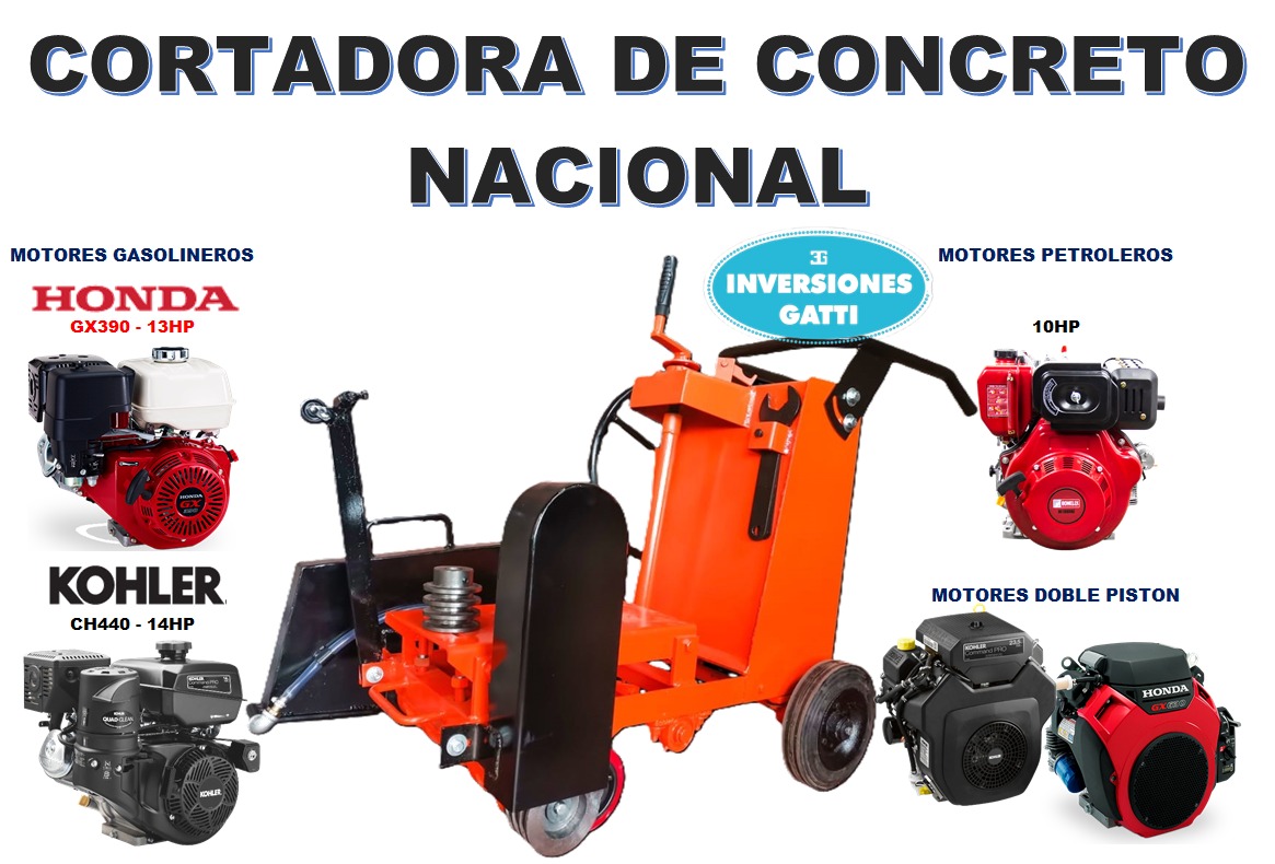 CORTADORA DE CONCRETO NACIONAL